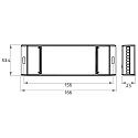 Rutec Projekt DALI d�mper DC DALI-2 DT6 12/24V SINGLE COULOUR 4 kanal, programmerbar, bl�