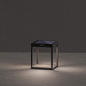 SIGOR genopladelig solcellelampe RADIA GROUND med sensor IP65, grafit gr�