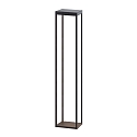 battery solar lamp RADIA MEGA with sensor IP65, graphite grey