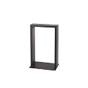 battery solar lamp AXIS MINI with sensor IP65, graphite grey