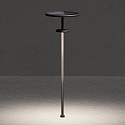 battery solar lamp PLANET B  with sensor IP65, graphite grey