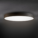 SIGOR surface luminaire DISC IP20, black dimmable