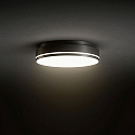 SIGOR LED Loftlampe SPLIT, 270mm, 18/24W, 3000/4000K, IP54, 110�, 2000/2500lm, sort