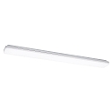 ceiling luminaire PLANK IP54, silver dimmable