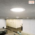 SIGOR recessed luminaire FLED DOWNLIGHT IP20, white dimmable 12W 740lm 3000-5000K 120 120 CRI 90