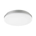 Loftlampe CIRCEL 27 med bev�gelsesdetektor IP54, s�lv 