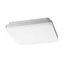 overflade lampe SQUARE 27 med sensor IP54, s�lv 
