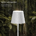 battery floor lamp NUINDIE round IP54, graphite grey dimmable