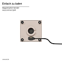 SIGOR Batteri bordlampe NUTALIS MINI IP54, dune beige d�mpbar