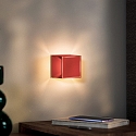 SIGOR battery table lamp NUTALIS MINI IP54, fire red dimmable