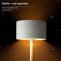 SIGOR Batteri bordlampe VELUNA IP44, nat sort d�mpbar