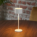 SIGOR Batteri bordlampe VELUNA up / down, CCT Switch, s�t med 1, med touch-d�mper IP44, snehvide d�mpbar