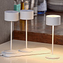 SIGOR Batteri bordlampe VELUNA up / down, CCT Switch, s�t med 3, med touch-d�mper IP44, snehvide d�mpbar