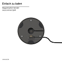 SIGOR Batteri bordlampe NUDROP CCT Switch, med touch-d�mper IP54, grafit gr� d�mpbar