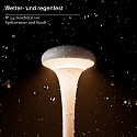 SIGOR Batteri bordlampe NUDROP CCT Switch, med touch-d�mper IP54, grafit gr� d�mpbar