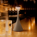 SIGOR Batteri bordlampe NUDROP MINI IP54, nat sort d�mpbar