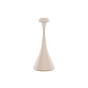 Batteri bordlampe NUDROP MINI IP54, dune beige d�mpbar
