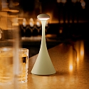 SIGOR Batteri bordlampe NUDROP MINI IP54, salviegr�n d�mpbar