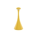 Batteri bordlampe NUDROP MINI CCT Switch, med touch-d�mper IP54, solgul d�mpbar