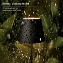Batteri bordlampe NUINDIE USB-C rund, CCT Switch, med touch-d�mper IP54