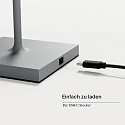 Batteri bordlampe NUINDIE USB-C rund IP54