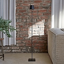 SIGOR battery floor lamp NUINDIE USB-C round IP54, night black dimmable