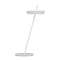 Batteri bordlampe MAHINA IP20, hvid d�mpbar