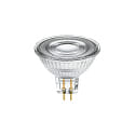 LED Stiftsokkel Reflektorp�re LUXAR GLAS  DIM, 12V, � 5cm / L 4.4cm, GU5.3, 5.5W 2700K 345lm 36�, d�mpbar