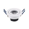 LED Downlight Modul ARGNET, 5W, 365lm, 2800-2000K, 36�, d�mpbar, hvid