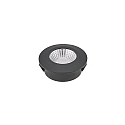 Indbygningslampe DILED 60 flad, stiv IP30, sort d�mpbar 5W 330lm 3000K 36� 36� CRI 95