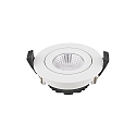 Indbygningslampe DILED 68 svingbar IP20, hvid d�mpbar 6W 380lm 3000K 36� 36� CRI 95