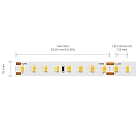 SIGOR LED Strip EXPERT LONG DISTANCE LED, 19,2W/m, 4000K, 1-10M, 128 LED/m, IP20, 24V, 2400lm, Ra90