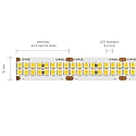 SIGOR LED Strip PRO LED, 40W/m, 3000K, 5m, 480 LED/m, IP20, 24V, 5308lm, Ra90