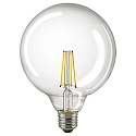 LED Filament lyskilde GLOBE G125, 230V, � 12.5cm / 17.8cm, E27, 7W 2700K 806lm 300�, d�mpbar, klar
