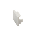 Endeh�tter til Flush profil indre / ydre hj�rne 10, flush, uden hul