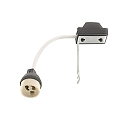 Valgfri GU10 fatning med afstandsholder til ALU INDBYGNINGSLAMPE ArtNr SIG-9861001/-1101/-1201/-1301
