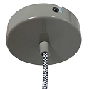 Mexlite Pendel NOV� halvrund E27 IP20, gr�n d�mpbar