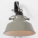 Mexlite V�glampe NOV� drejelig, vipbar E27 IP20, gr�n, sort d�mpbar