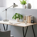 Mexlite Bordlampe NOV� drejelig, vipbar E27 IP20, gr�n d�mpbar