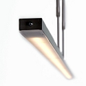 Steinhauer Steinhauer Pendant luminaire ZELENA LED, 3 flames, silver