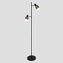 anne light & home AN Standerlampe FJORGARD, 2-flammer, sort