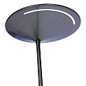 Steinhauer Steinhauer Floor lamp ZODIAC LED, 2 flames, with reading arm, silver