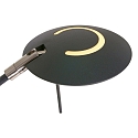 Steinhauer Steinhauer Floor lamp ZODIAC LED, 2 flames, with reading arm, black