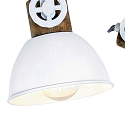 Mexlite Mexlite Spot GEARWOOD, 3 flames, white