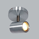 Mexlite Spot, 1 flame. GU10, IP44, steel