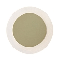 V�g- og Loftlampe LIDO rund, justerbar, indirekte, perforeret IP20, sort mat d�mpbar