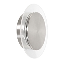 Steinhauer V�g- og Loftlampe LIDO rund, justerbar, indirekte, perforeret IP20, st�l b�rstet d�mpbar