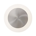Steinhauer V�g- og Loftlampe LIDO rund, justerbar, indirekte, perforeret IP20, st�l b�rstet d�mpbar