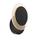 Steinhauer V�g- og Loftlampe LIDO rund, justerbar, indirekte, perforeret IP20, sort mat d�mpbar
