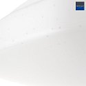 Mexlite ceiling luminaire STJERNE large, flat, round, CCT Switch, with remote control IP20, white matt dimmable